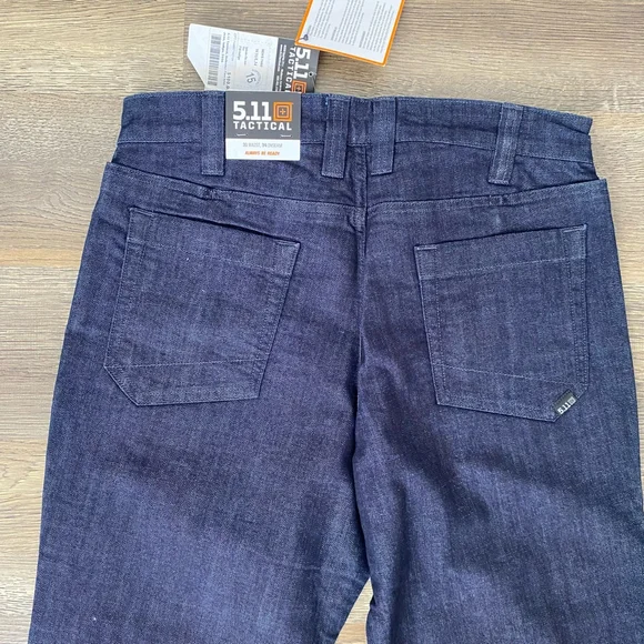 5.11 Tactical Jeans 31x34 Blue Defender Flex Slim Jeans Indigo Dressy Casual
